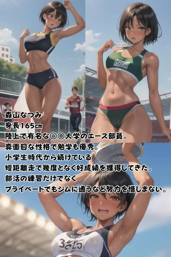 [スポガ]女子陸上部エースの弱みを握ってやりたい放題