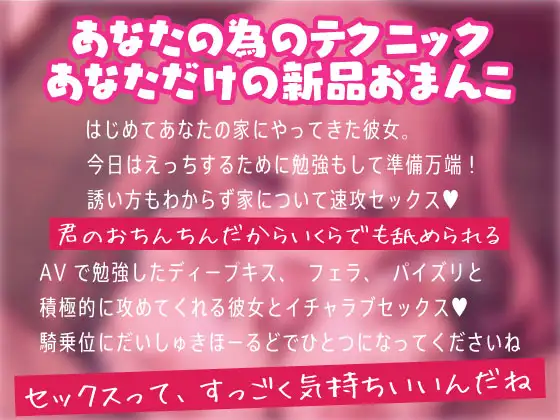 [しゅーてぃんぐすたぁ]【期間限定220円】頑張り屋さんの彼女がセックスの予習をしてきたらしい