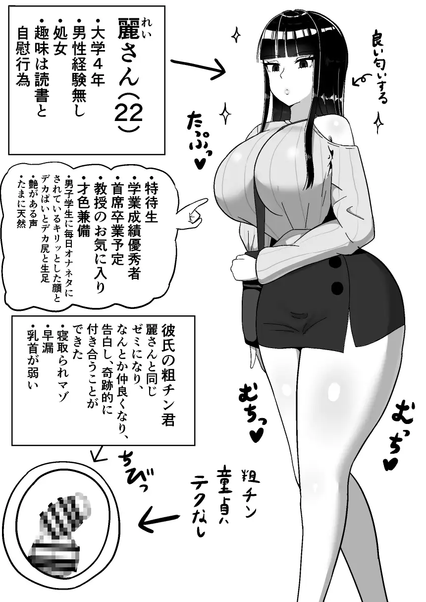 [たねちこや]知的な彼女はお下品肉便器