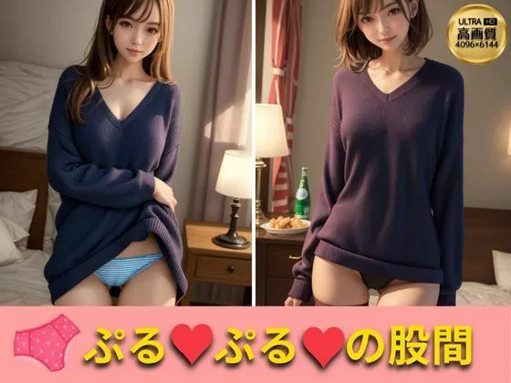 [MAKE THE SEXYJOB]【絶対領域×パンティ×セーター】sweater angel girls DX 230