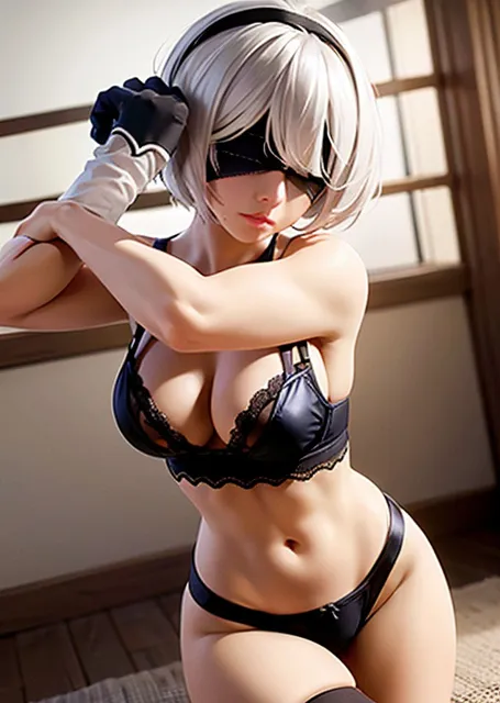 [自宅のカフカ]NieR:Automata YoRHa No.2 TYPE B CG Collection