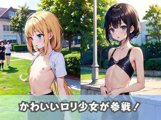 [美女AIコレクション]【つるぺた女子◯生】膨らみかけおっぱいのミニマムJK！貧乳ロリ女子校生がフルマラソンに挑戦