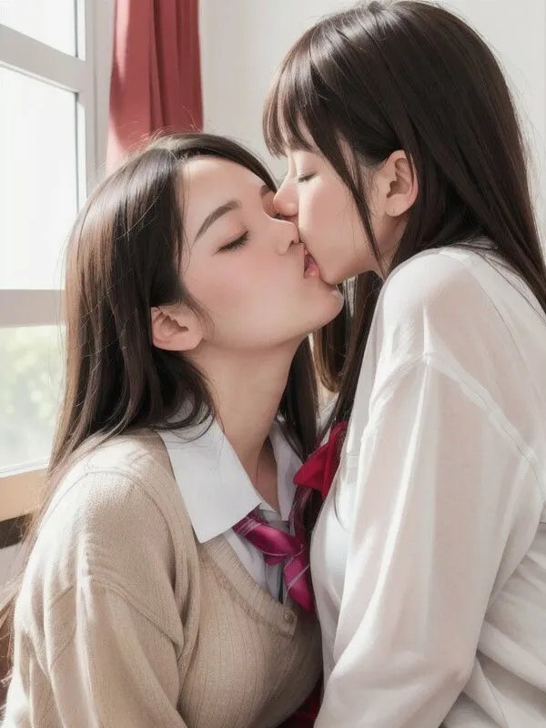 [妄想シンギュラリティ研究所]百合キス〜とほとき乙女たちの柔唇