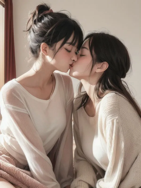 [妄想シンギュラリティ研究所]百合キス〜とほとき乙女たちの柔唇