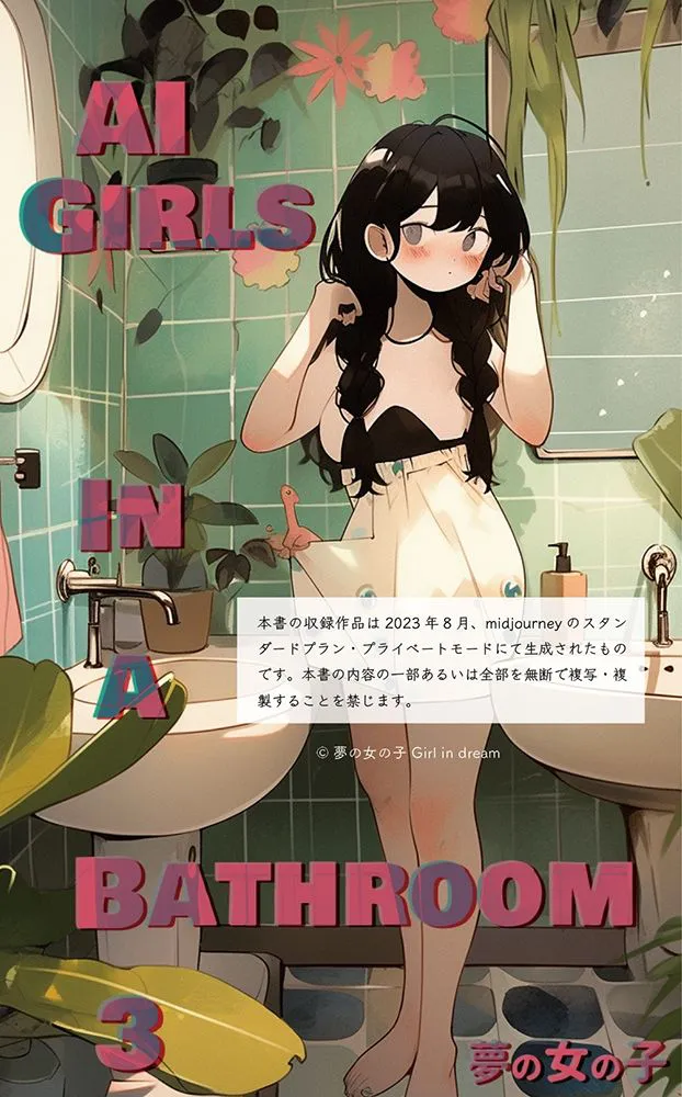 [夢の女の子]【20%OFF】AI Girls In A Bathroom