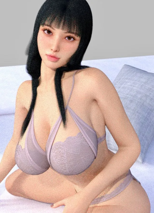 [美麗少女【AI実写】]【95%OFF】【リアル3D】巨乳美女のふしだらな姿