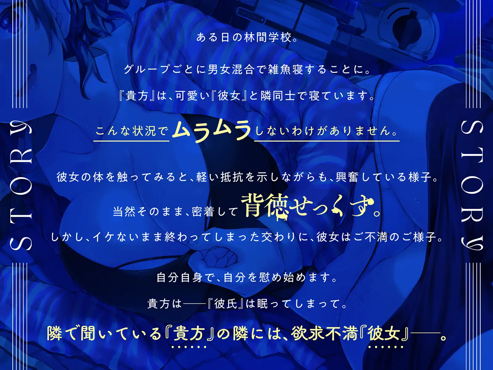 [脳とりがー]【フォーリー「胸糞」NTR】眠姦学校～彼氏持ちJKを寝取(ラセ)る～【ダブルダミーヘッド収録】