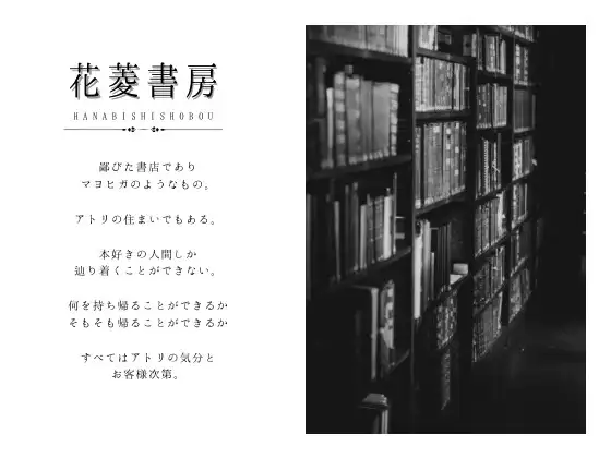 [花菱書房]不思議な書店でサキュバスに耳かきされる話