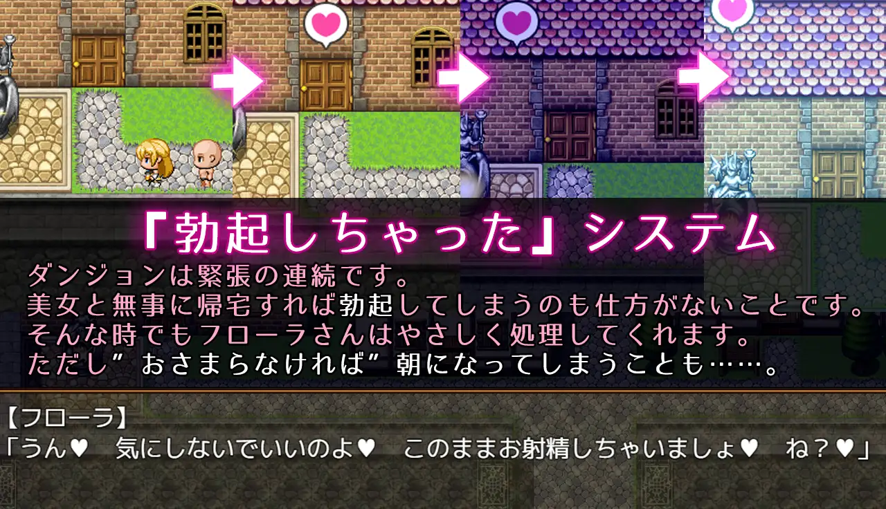 [ぺろろん工房]先輩お姉さん冒険者フローラさん「だ～め。エッチはちゃんと冒険してからよ?ね?」【毎日あまえるRPG】