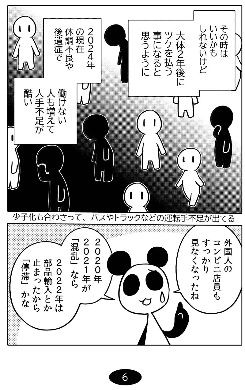 [ぽっぽこっこ]コロナウイルスと過ごす日常～2022年・2023年の記録～