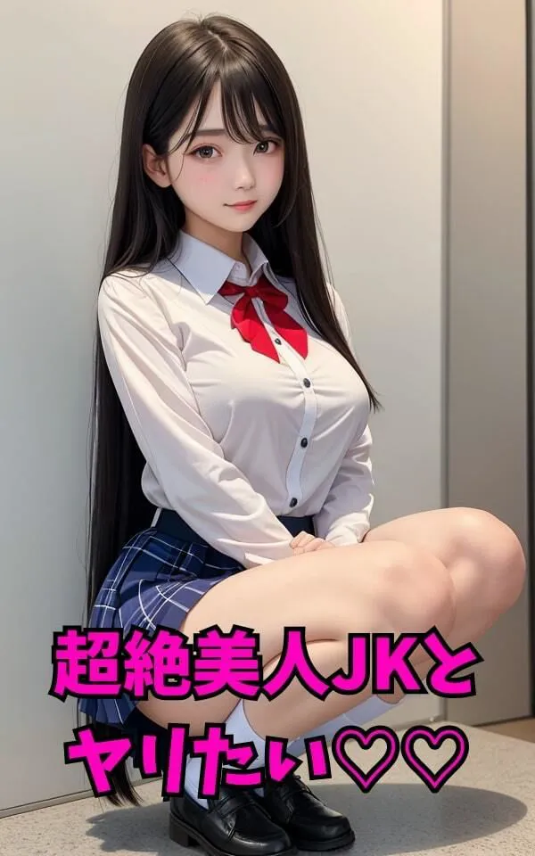 [エロネタ博士]【即シコ注意】美爆乳な激カワJKといちゃラブ中出しえっち…最新AIが作った激エロボディ！