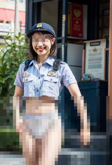 [働く女性]裸の婦人警官〜性処理パトロール vol.3