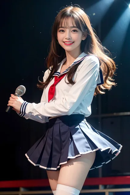 [ai-panda]女子校生アイドルが、ファンとステージ上で公開sex！