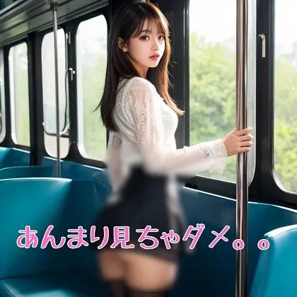 [ぬれあまなっとう]電車内美少女（至高のチラリズム）