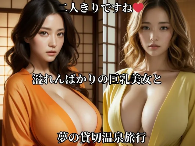 [AI彼女プレミアム]巨乳美女とイクっ、あつあつ温泉旅行