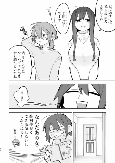 [ZUOJISAN]シェアハウス〜3p百合えっち〜