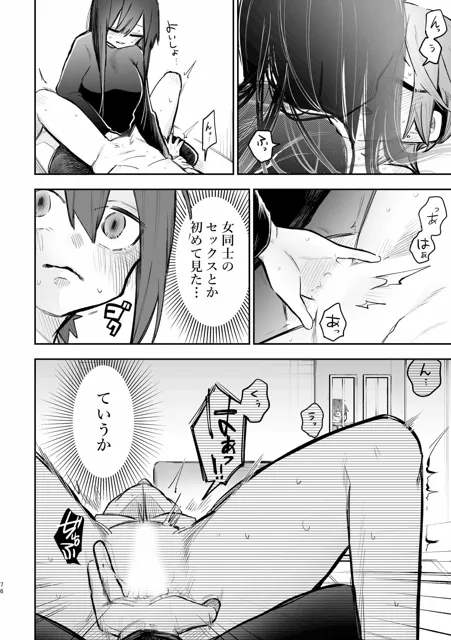 [ZUOJISAN]シェアハウス〜3p百合えっち〜