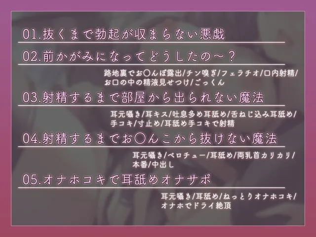 [ひだまりみるくてぃ]【効果音同時収録で超エッチ♪】エッチな魔法で悪戯ばかりしてくるサキュバス娘に手玉に取られる性活！