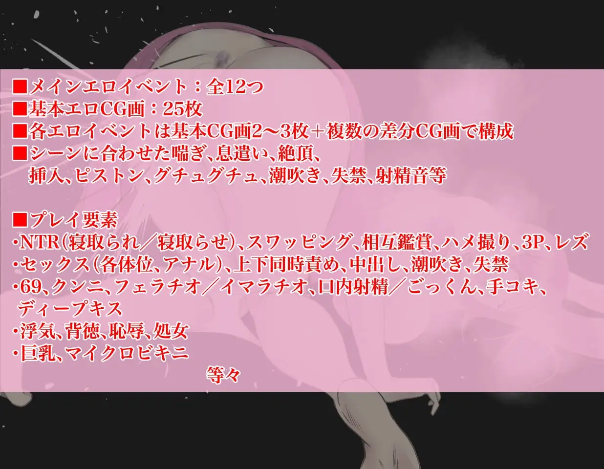 [あるくつうる]NTR性癖がある俺が大切な彼女と相互鑑賞してみたら・・【スマホプレイ版】