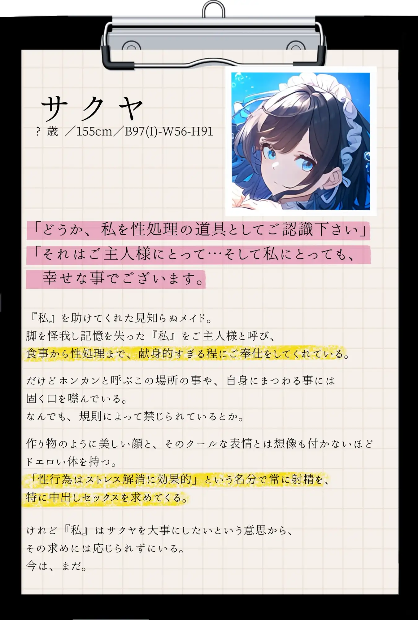 [四伍六(しごろ)堂]【純愛ご奉仕_167分】淫らなメイドはご主人様の中出し射精を夢見るか?