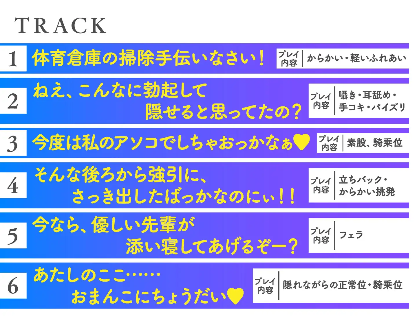 [放課後チャイム]【28日間55円にて販売!】陸女のセンパイに絞られる!～日焼け跡が眩しいJKと学校内で秘密の性交～【KU100】