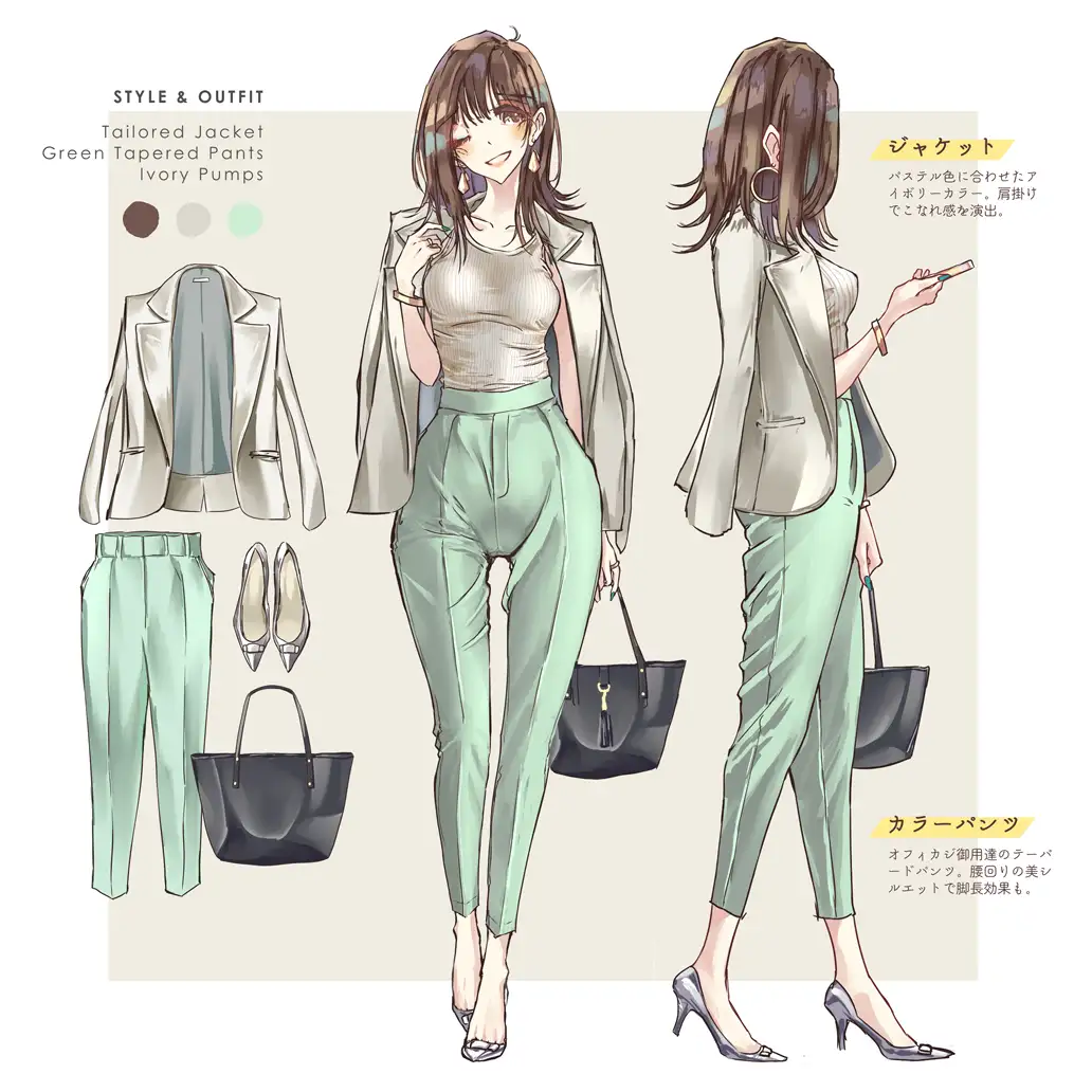 [Mono*Stellar]Pants Coordinate Girls パンツコーデ女子。vol10