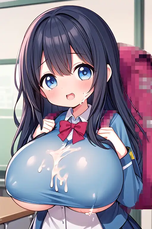 [サークル稲鰤]ぴゅあつるぺた巨乳ちゃんぶっかけCG集