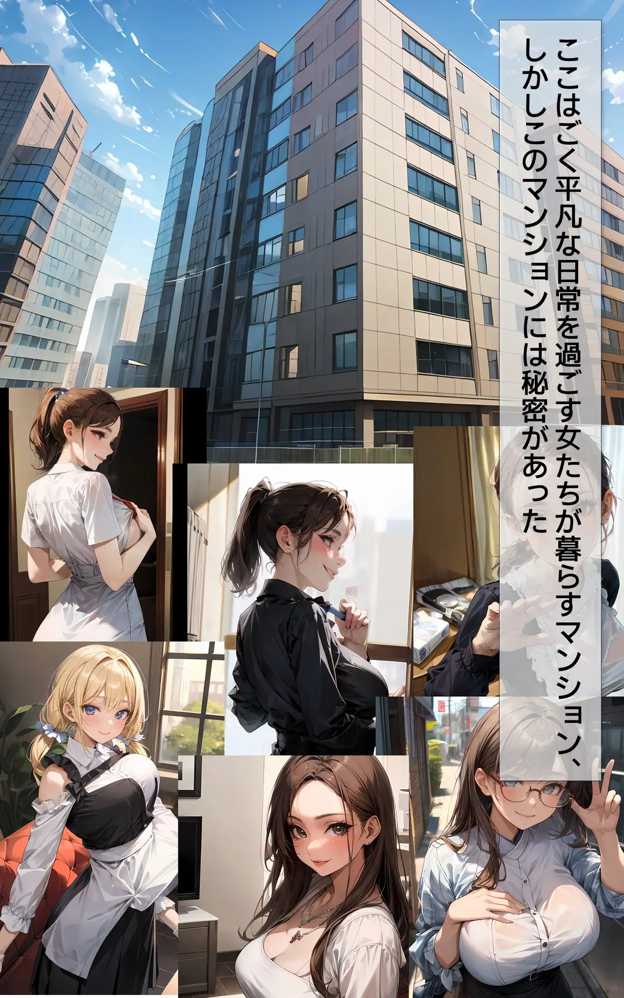 [C.C.WORKS]マンション奴○,女性住人が拉致監禁、調教飼育されるという変態調教マニアの間で噂の調教マンション、調教される女たちが快楽堕ちするまで