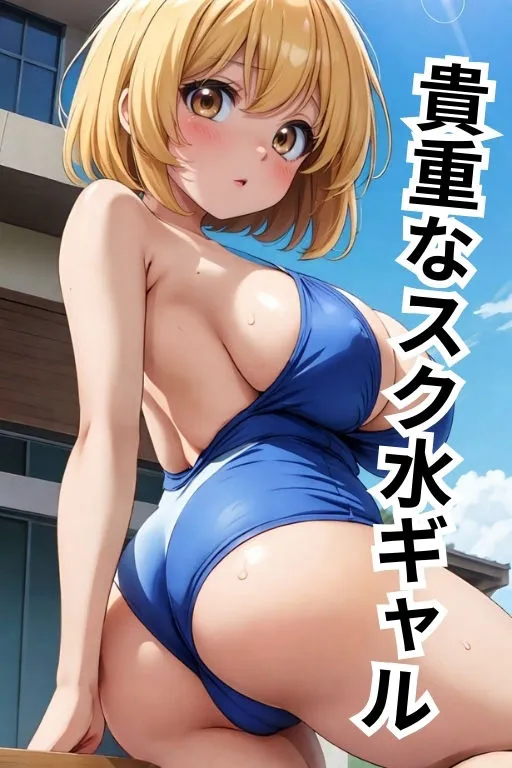 [AIスイミング]【80%OFF】ギャルとエッチな水あそび