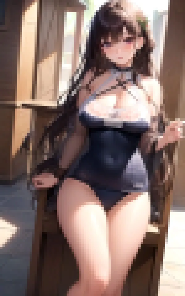 [ディープデザイアデータ]【90%OFF】爆乳美女とスク水コス撮影