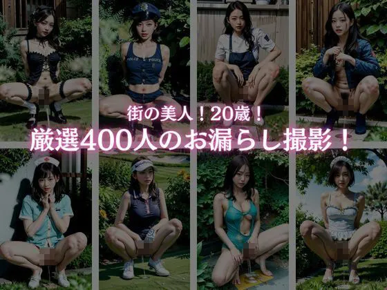 [AIシテルProject]素人街角美人お漏らしスナップ写真集！400人