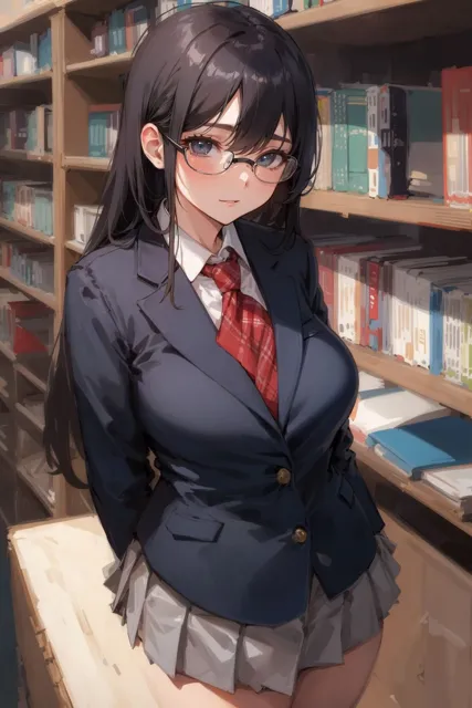 [栄愛堂]図書室で好き放題されちゃう委員長