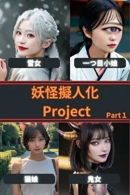 [AI Dvas]妖怪擬人化Project Part1