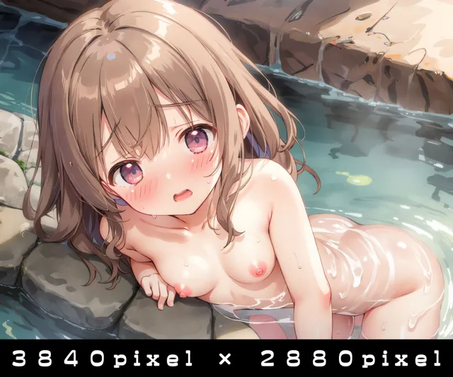 [少女図鑑]【50%OFF】【4K高画質】温泉少女〜湯けむりと濡れた肌が紡ぐ、ロリと温かな交流〜