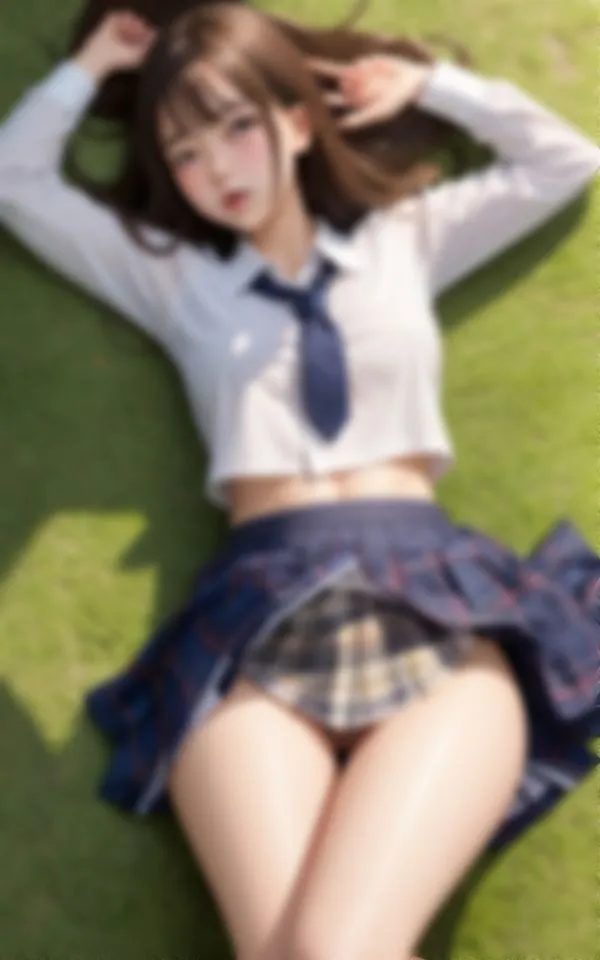 [セクシーAI]可愛らしいピンク色の乳首とおっぱいで誘惑してくるパパ活大好き淫乱女学生