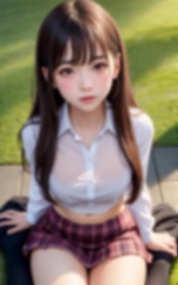 [美人AIラボ]エッチな身体で色仕掛けしてくる発情淫乱女学生画像集