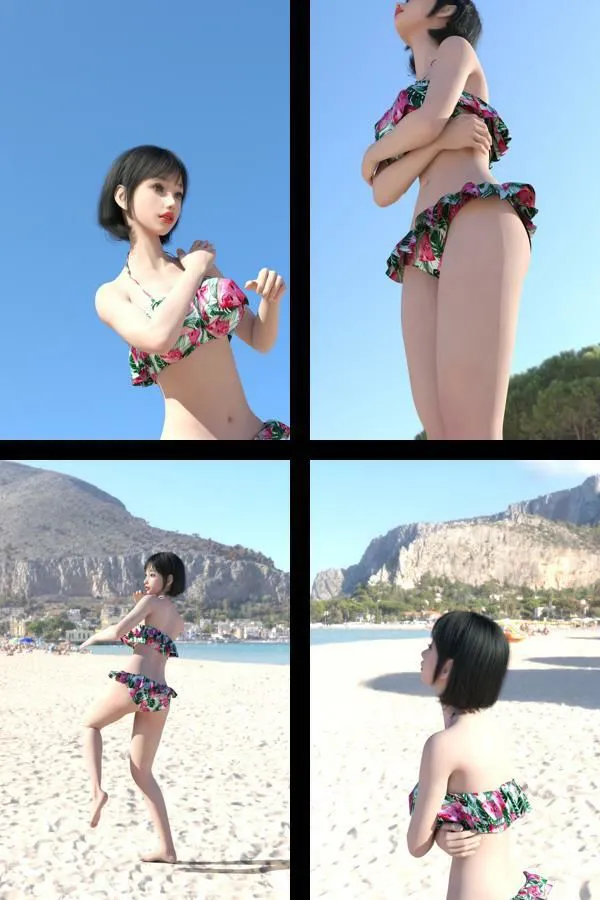 [Libido-Labo]【chrl100】最強の着エロモデル『西陣郁奈（にしじんかな）』の水着写真集 Temptation-01