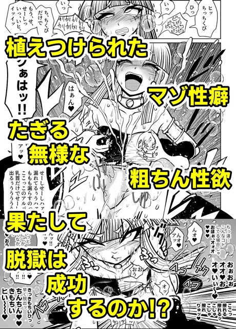 [雨読六畳]最強魔導士の私が粗ちん生やされて無様敗北 脱獄トライ