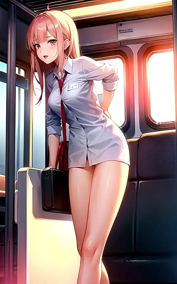 [妄想AI美女クラブ]ハーレム電車