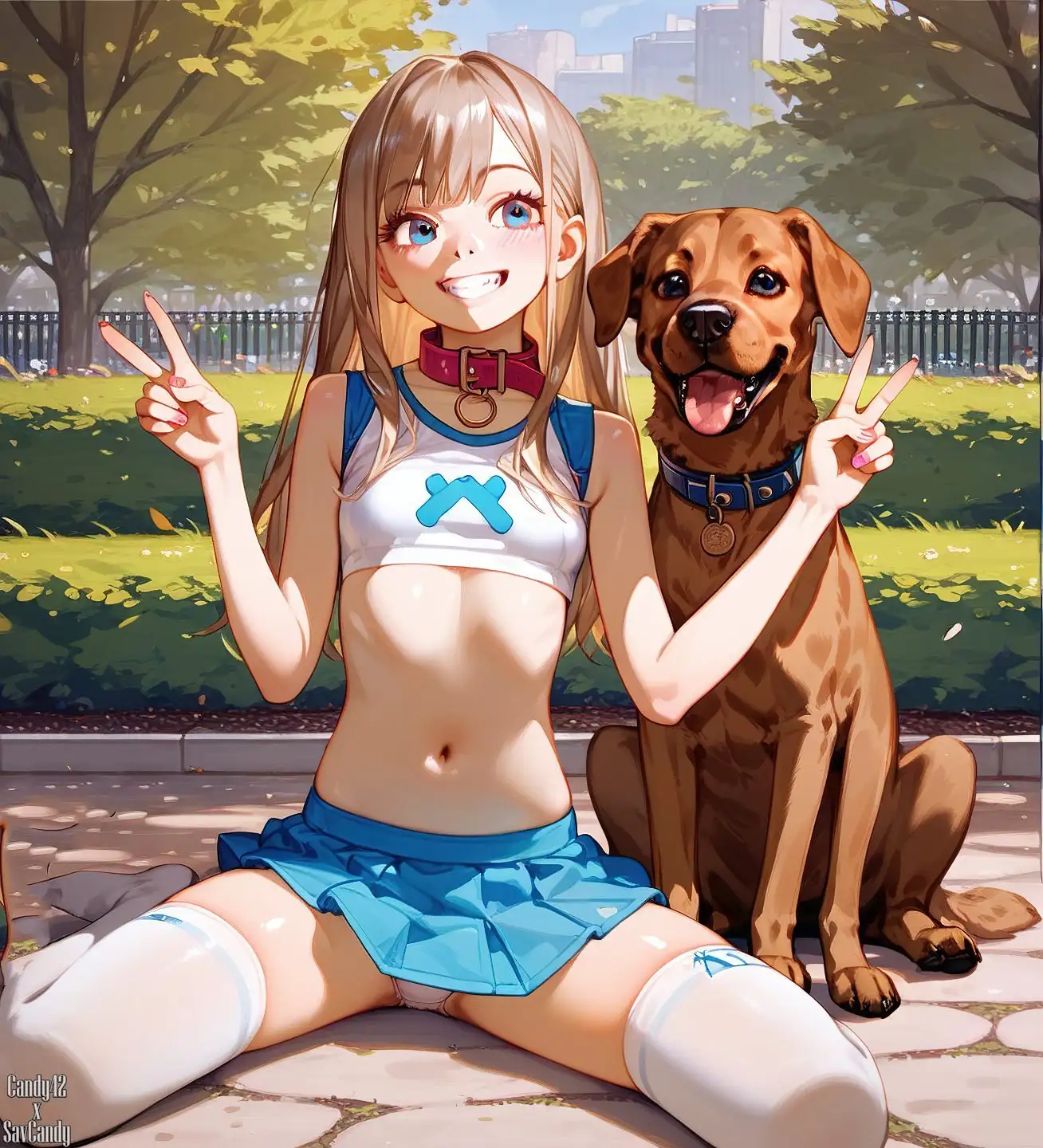 [Candy42]女の子と犬