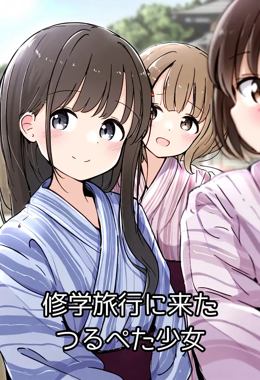 [イッキ]美少女つるぺたがお風呂で百合エッチ!濡れるスジマン!【420枚】