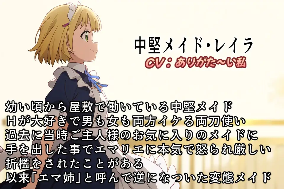 [おにぎり本舗]ご奉仕のお時間ですご主人様～新人・中堅・メイド長朝晩濃厚ご奉仕～