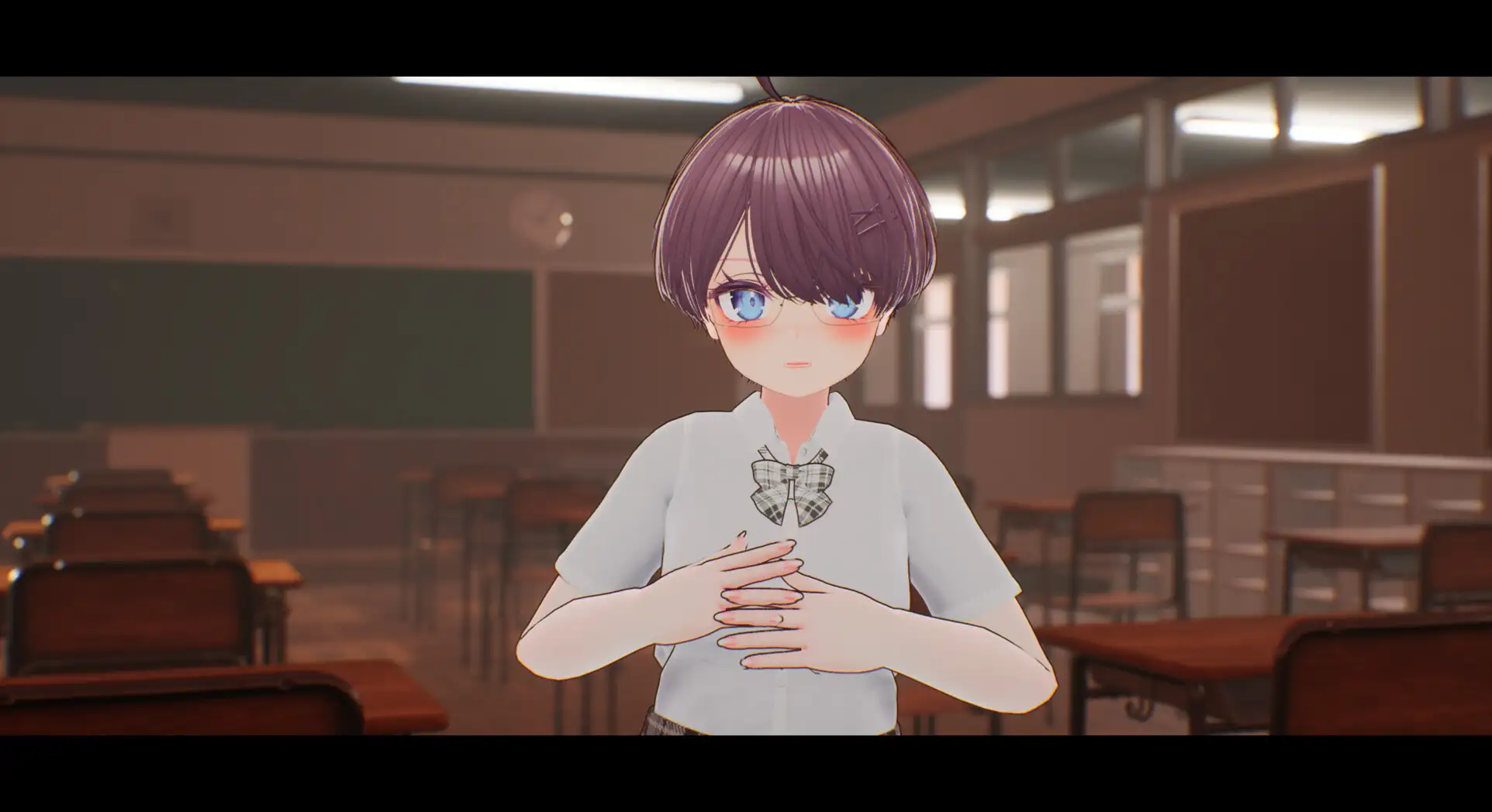 [Pesla]【PC/VR両対応】メス豚委員長の模範的ドスケベ学園生活