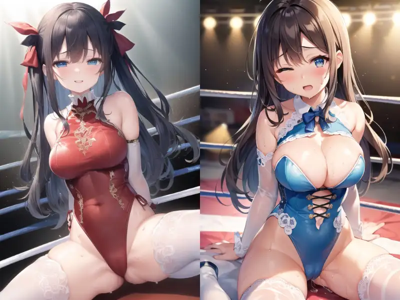 [mugi]AIアイドル美少女プロレスラーCG集 Vol.9 グロッキーファイト・コレクション[2/2]