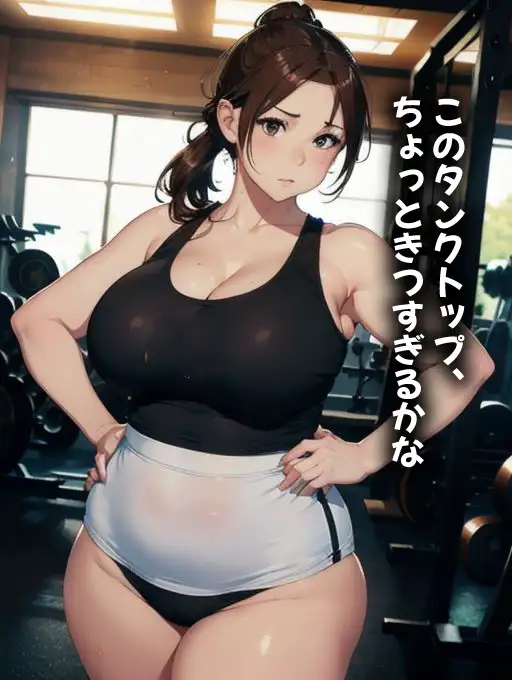 [ぽっちゃりbbw好き]ぽっちゃり美女の魅力全開!タンクトップ姿はちょっぴり恥ずかしい…(全230ページ)