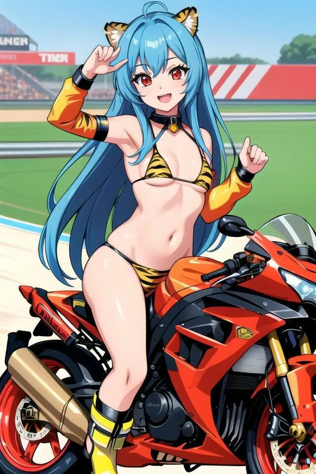 [アイドル・マイスター]うる☆やつら バイクとらむちゃん CGシリーズ第4弾