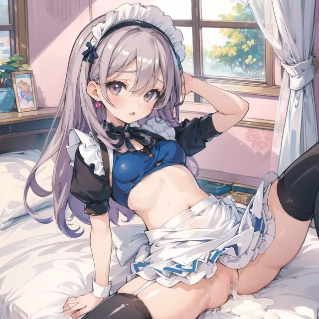 [ひよこにこばん]【90%OFF】【たっぷり中出し300枚】ちっぱいメイドさんとあまあまセックスvol1