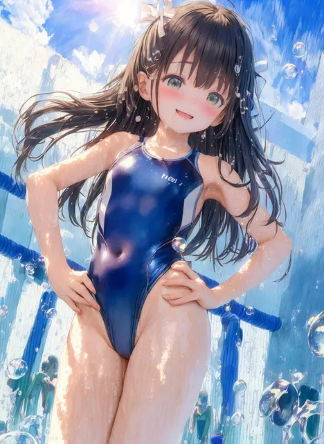 [びっぷるーむ]【可愛い！競泳水着っ子】