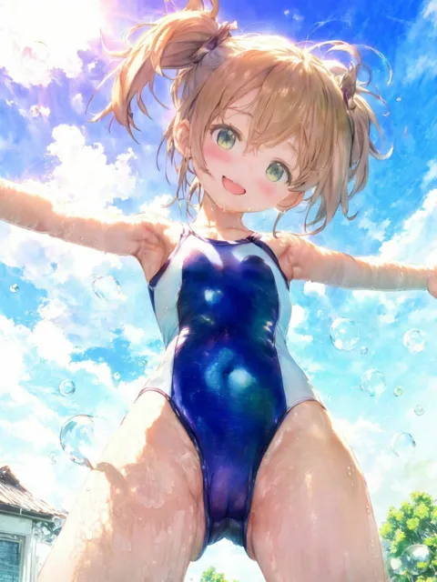 [びっぷるーむ]【可愛い！競泳水着っ子】