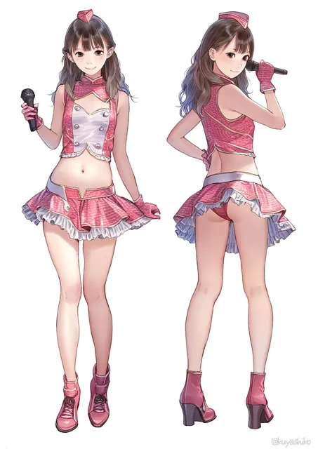 [くやシコ（悔しいけどシコシコ）]アイドルのパンツがどうしても見たい！